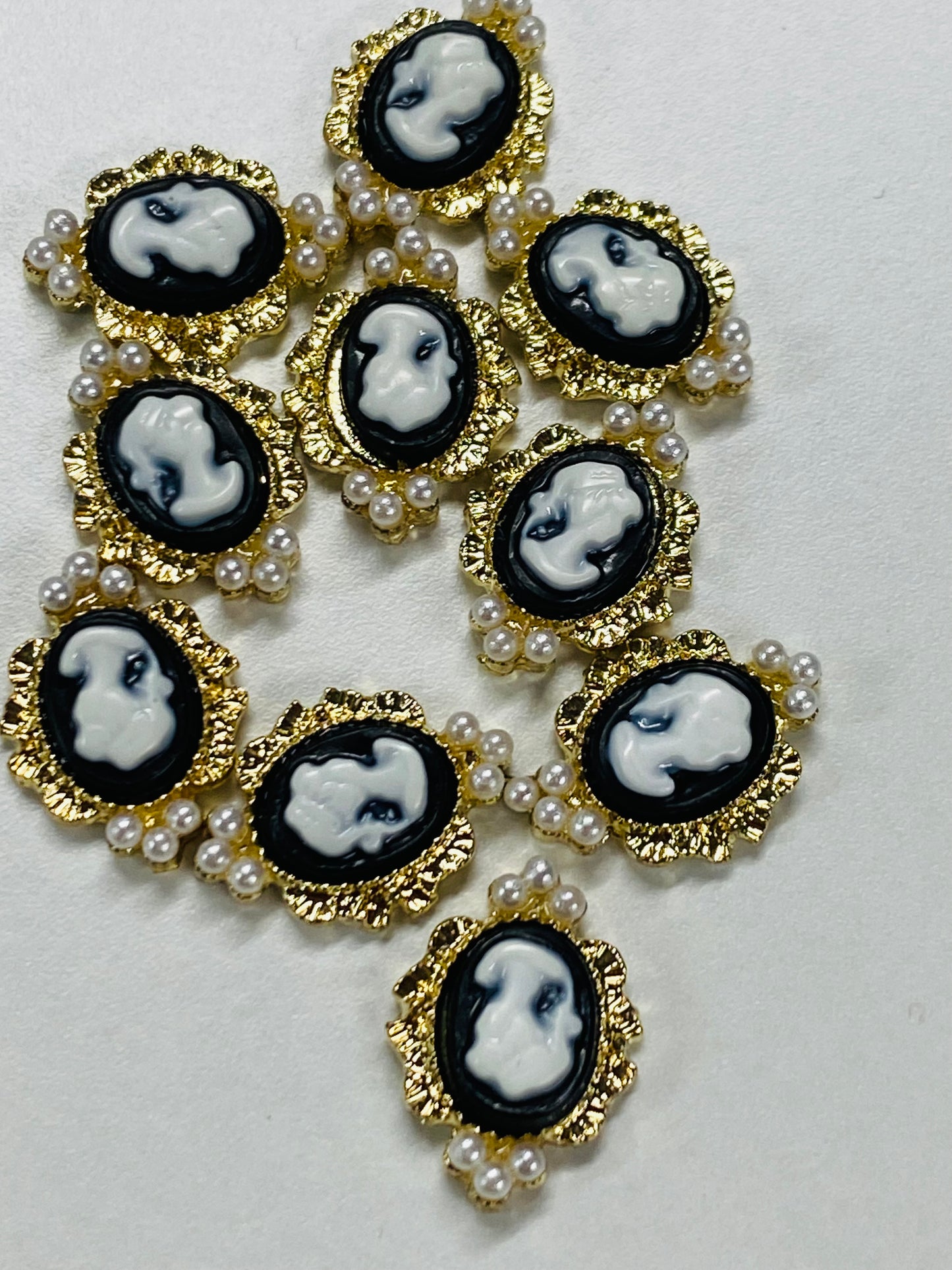 Antique Charm with silhouette